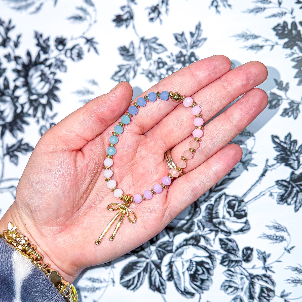Pastel Ombré •7.5in| Stretch Bracelet