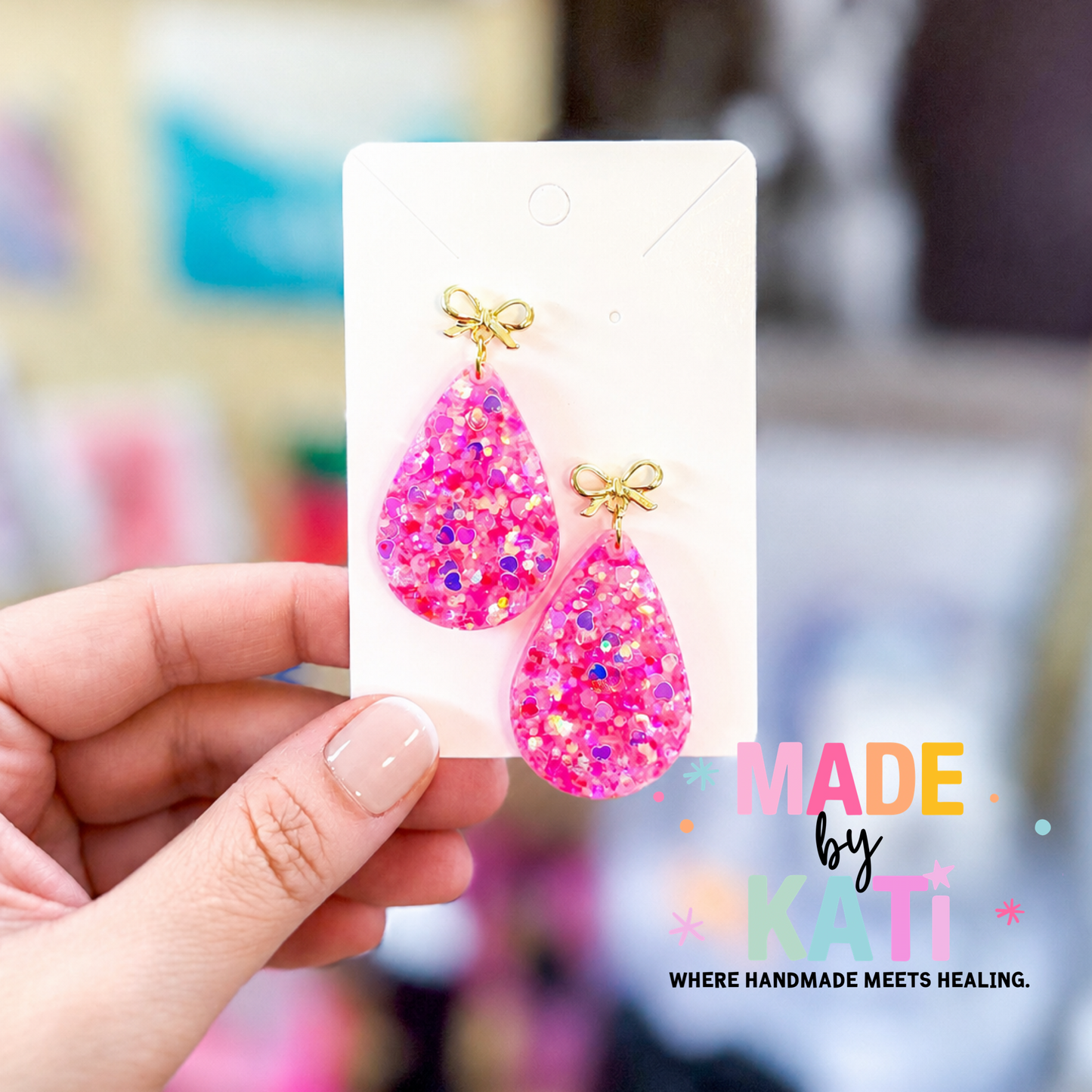 Pretty on Purpose™| Sweetheart Pink Dangles