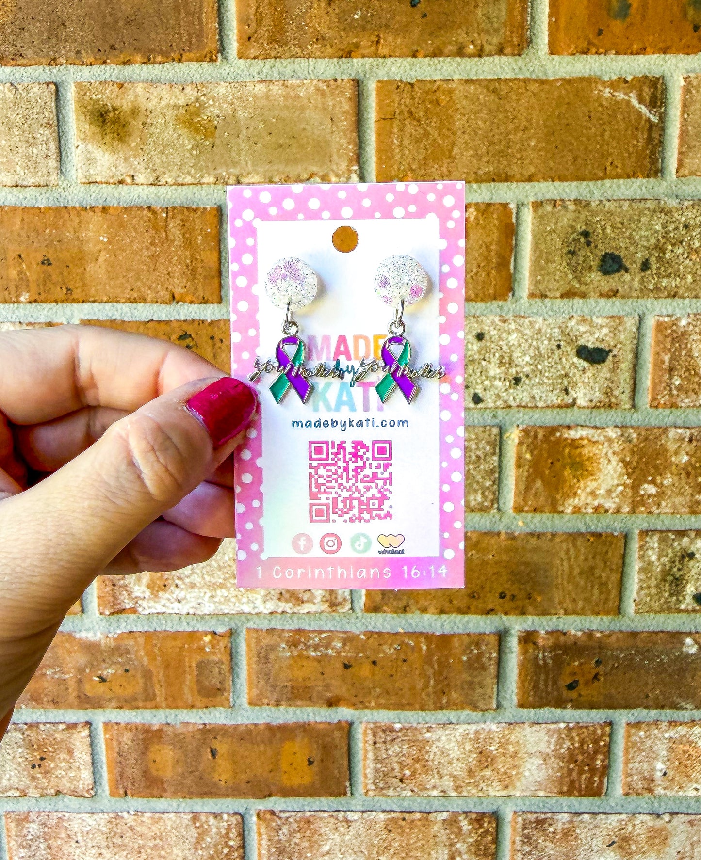 You Matter| Awareness Dangle Earrings