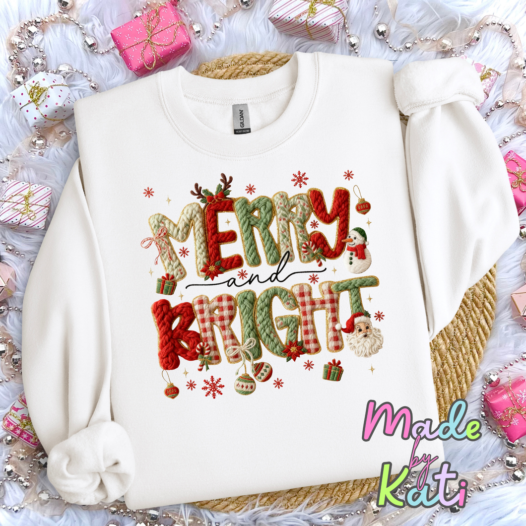 Merry and Bright- Pullover