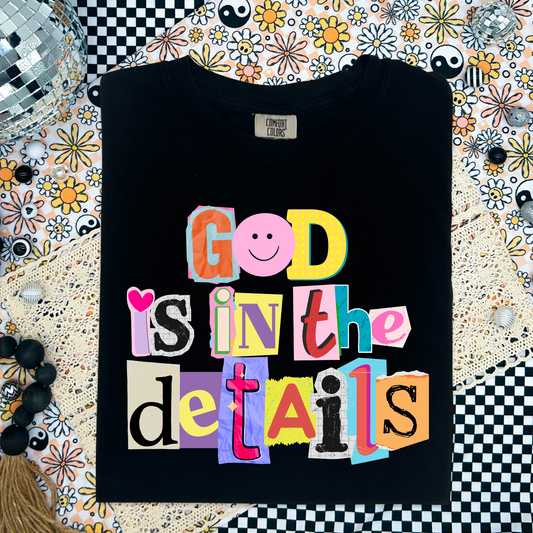 God is in the Details- Black