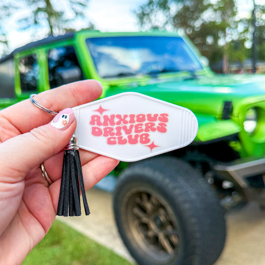 Anxious Drivers Club| Keychain