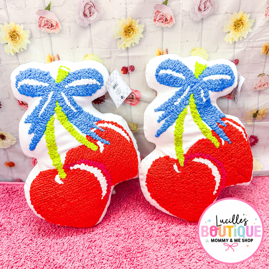 Cherry Throw Pillows (2)