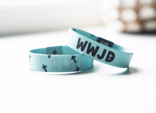 WWJD Stretchy Bracelet