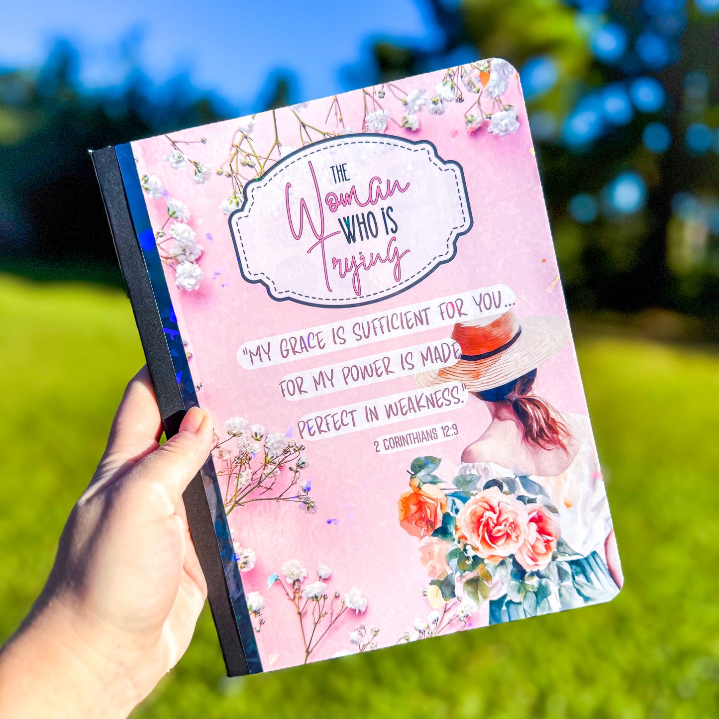 Woman who is Trying| Holographic Notebook