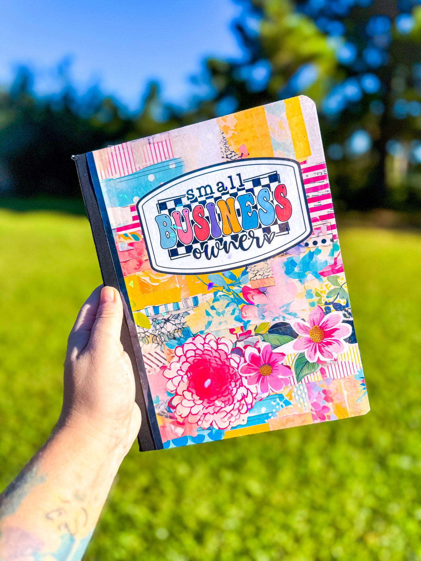 Small Business Owner| Holographic Notebook