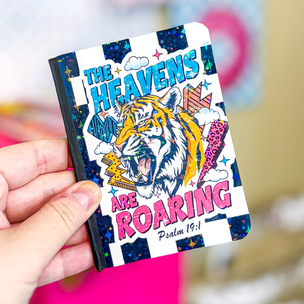 Heavens are Roaring- Mini Notebook