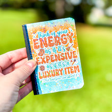 Load image into Gallery viewer, Expensive Energy Mini Notebook
