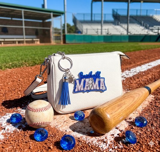 Baseball Mama Keychain