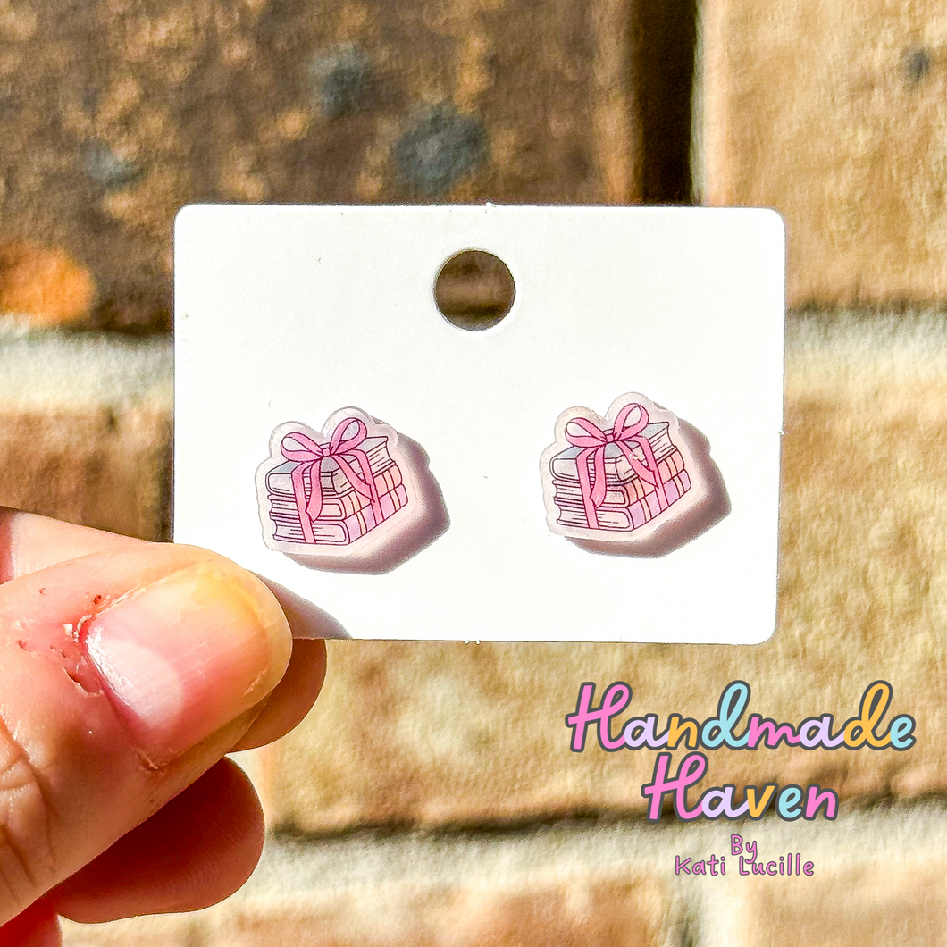 Bookish Studs