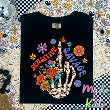 Load image into Gallery viewer, Sensitive Savage- Tee Shirt
